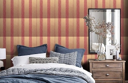 Обои 227C-05 фото в интерьере спальни превью