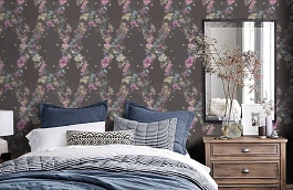 Обои 77/6018 фото в интерьере спальни превью