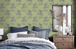 Обои 77/8028 фото в интерьере спальни превью