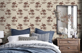 Обои 77/8031 фото в интерьере спальни превью