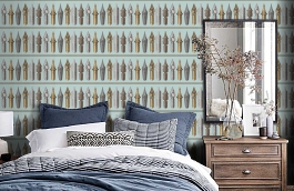 Обои 97/12038 фото в интерьере спальни превью