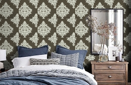 Обои CCE130095 фото в интерьере спальни превью