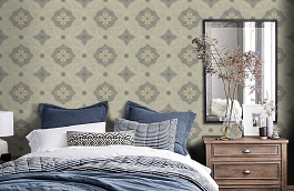 Обои GC31507 фото в интерьере спальни превью