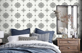 Обои GC31518 фото в интерьере спальни превью