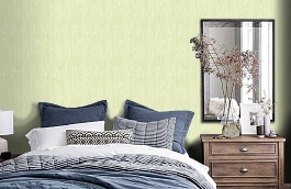 Обои TOT47212 фото в интерьере спальни превью