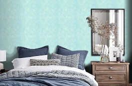 Обои TOT47251 фото в интерьере спальни превью