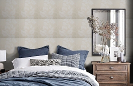 Обои W0002-03 фото в интерьере спальни превью