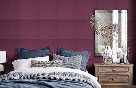 Обои W0003-02 фото в интерьере спальни превью