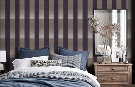 Обои W0005-01 фото в интерьере спальни превью