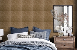 Обои W0056-02 фото в интерьере спальни превью