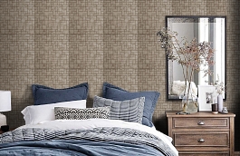 Обои W0061-01 фото в интерьере спальни превью