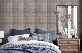 Обои W0061-02 фото в интерьере спальни превью