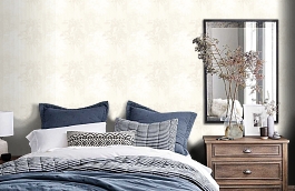 Обои PA-16850 фото в интерьере спальни превью