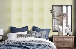 Обои TRO112 фото в интерьере спальни превью