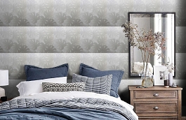 Обои TRO122 фото в интерьере спальни превью