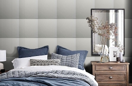 Обои TRO126 фото в интерьере спальни превью