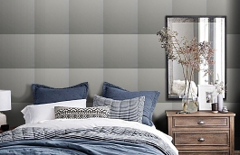 Обои TRO128 фото в интерьере спальни превью