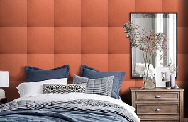 Обои TRO129 фото в интерьере спальни превью