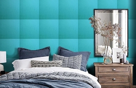 Обои TRO132 фото в интерьере спальни превью