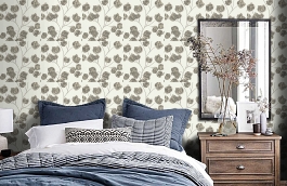 Обои 110581 фото в интерьере спальни превью