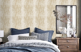 Обои 110619 фото в интерьере спальни превью