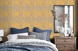 Обои 111483 фото в интерьере спальни превью