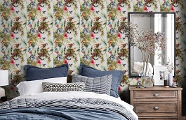 Обои 12401 фото в интерьере спальни превью