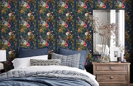 Обои 12403 фото в интерьере спальни превью