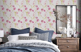 Обои 30219 фото в интерьере спальни превью