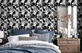 Обои 30730 фото в интерьере спальни превью