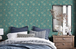 Обои 30734 фото в интерьере спальни превью