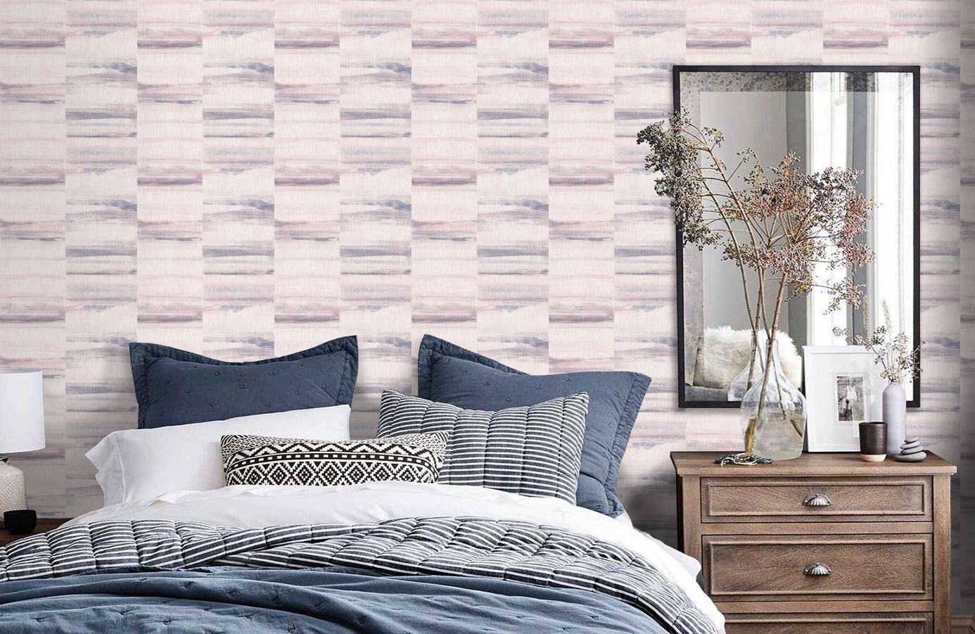 Обои 35744 фото в интерьере спальни