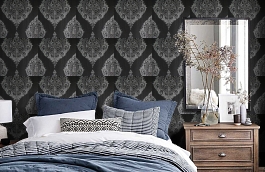 Обои 5107 фото в интерьере спальни превью