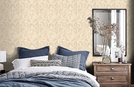 Обои 5128 фото в интерьере спальни превью