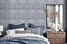 Обои 521-5 фото в интерьере спальни превью