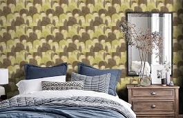 Обои 60580 фото в интерьере спальни превью