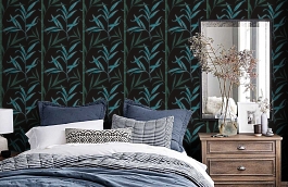 Обои 60592 фото в интерьере спальни превью