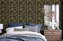 Обои 60598 фото в интерьере спальни превью