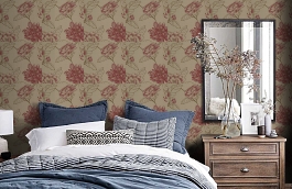 Обои 75008 фото в интерьере спальни превью