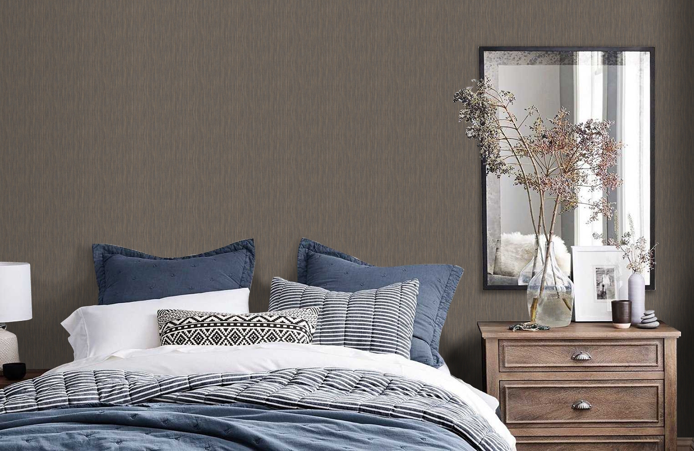 Обои 98894 фото в интерьере спальни