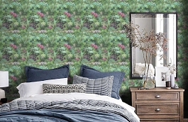 Обои FI70701 фото в интерьере спальни превью