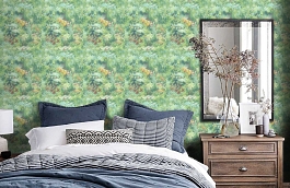 Обои FI70703 фото в интерьере спальни превью