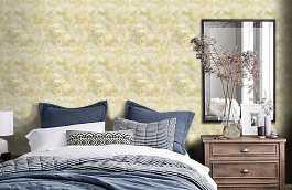 Обои FI70705 фото в интерьере спальни превью