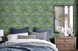 Обои FI71502 фото в интерьере спальни превью