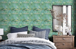 Обои FI71504 фото в интерьере спальни превью