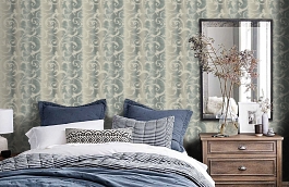 Обои IT80902 фото в интерьере спальни превью