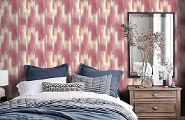 Обои IWB 00974 фото в интерьере спальни превью