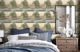 Обои Flyfishing-Wpcw61122107 фото в интерьере спальни превью