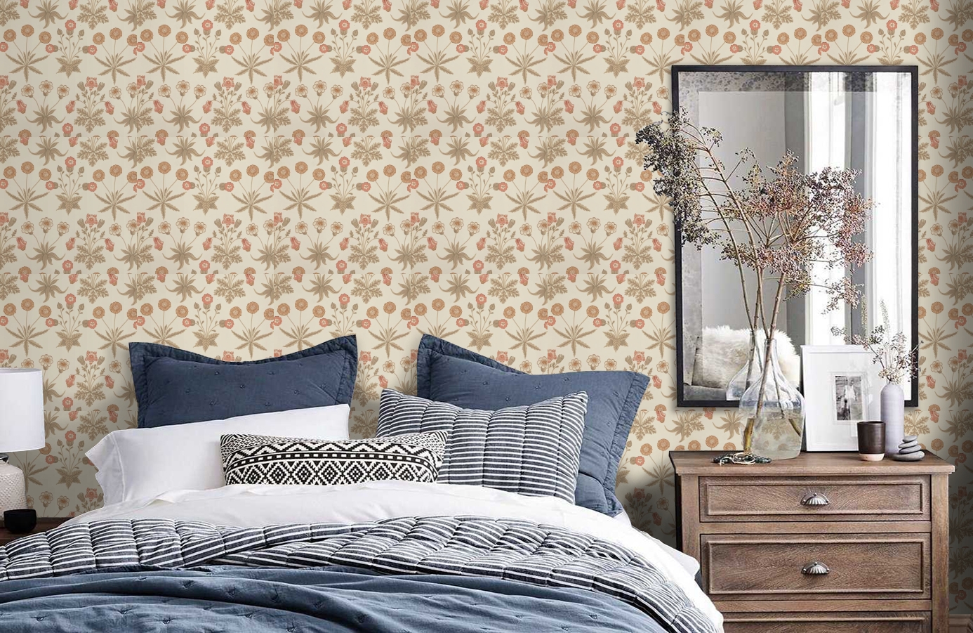 Обои 212560 фото в интерьере спальни Обои 212560 фото в интерьере спальни