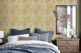 Обои 212569 фото в интерьере спальни превью